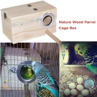YGBG Cage Nest Budgie  Wooden Nesting House
