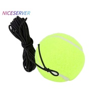 KUAIZII Rebound Ball, Adjustable Rope Yellow Tennis Training Ball, Tennis Elastic String Tether Ball