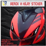 AEROX V2 kilay tint sticker