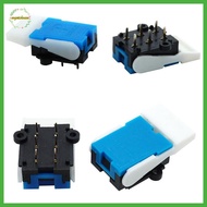 EPMN> 10pcs Blue Telephone Hook Switch 6 Pin Inte Doorbell Switch Retainer Reed Switch de Repair Par