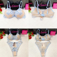 La senza Original Bra Set Hello Sugar Push Up Thick Size 34A/S 34B/S 36B/M 36B/L 60262595