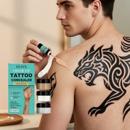 2-Tone Waterproof Tattoo Concealer, Mixing Bottle & Tools, Full Coverage 10g