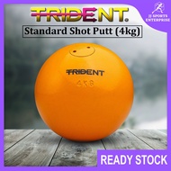 Trident Standard Shot Put Lontar Peluru (4kg) Trident Standard Shot Putt Steel Ball Bola Besi Sukan