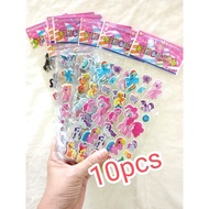 (10pcs)3D Sticker pop up sticker cartoon sticker bubble cartoon sticker