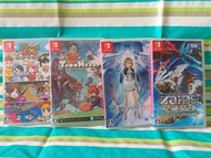 中古品 日版 任天堂 Nintendo Switch 遊戲 Game  Bokura no School Battle + Sport Set 我們的校園對戰 + 運動小遊戲 Little Town 
