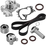 BDFHYK Engine Timing Belt Kit with Water Pump TKT-024 Compatible with Toyota Camry Avalon Sienna Sol