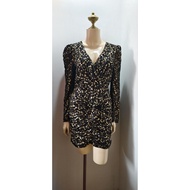 EVENT DRESS BLACK & GOLD (S)