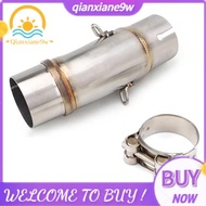 Motorcycle Exhaust Mid Pipe Stainless Steel 51mm for  Ninja250 Ninja400 Ninja500 Z250 Z400 Z500 2017