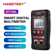 HABOTEST HT109L Digital Multimeter LCD Volt Meter Ammeter Voltmeter Amps Ohms AC/DC OHM Volt Tester 