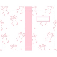 / Book Cover Aesthetic Book Cover/ B5 Book Cover Large Book Cover/ Cute Book Cover Pink Book Cover