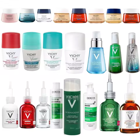 Vichy 16% VC Rejuvenating Eye Cream Collagen Cream Hyaluronic Acid B3 Serum Salicylic Acid Facial Re