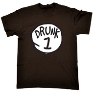 Men'S T-Shirt Drunk 1 Funny Novelty Gift Tee Tshirts Ideas