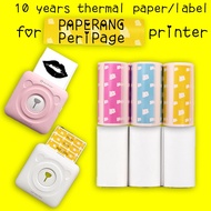 3-Roll PeriPage A6 Mini Printer Thermal Paper, Self-Adhesive Sticker Paper