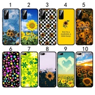 EG89 Yellow Sunflower Soft silicone Case for Vivo V5 V5Plus Lite V7 Plus V5S Y66 Y67 Y75 Y79