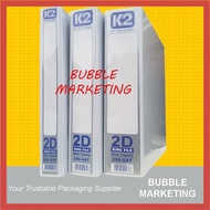 masterborong PVC 2D Ring File A4 White / Fail Putih (16 / 25 / 40 / 50 / 65 / 80mm) 😘Ready Stock Shi