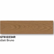 Berkualitas Granit Motif Kayu Roman dJati Bruno Ukuran 15x60