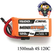 CNHL MiniStar 1500mAh 14.8V 4S Lipo Battery 120C with XT60 Plug for drone