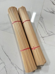 Ruji sangkar 500 Batang 2mm Semi kulitan panjang 60cm lidi bambu sangkar