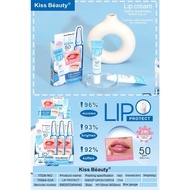 70924 Kiss Beauty COLLAGEN - HYALURONIC ACID Lip CREAM ลิปคอลลาเจน และ บำรุงปาก spf50pa+++lcestor..