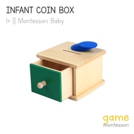 Montessori Infant Coin Box Game