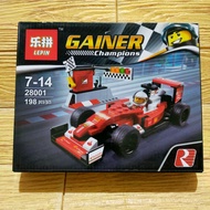 Educational Stacking Blocks Toys brick Gainer Champions racing car Lepin 28001 famous car sembo formula