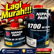 Nippon Paint 9700 Plus 2.1 2K High Solid Clear With Hardener-1set