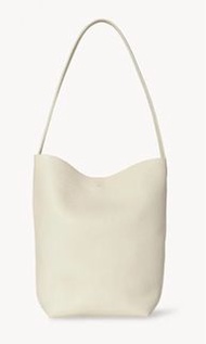 The Row margaux 10 ivory medium 中號therow 水桶包 白色 the row park tote bag W1313L129IVR