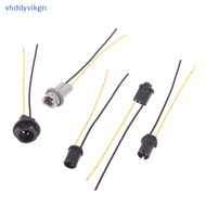Vhdd 2Pcs T10 T13 T15 Soft Bulb Holder Adapter Cable Bulb LED Connector Socket Wedge Base Bulb Plug 