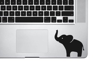 Decal Sticker Macbook Apple Macbook Gajah Elephant Stiker Laptop Lucu