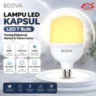 ECOVA LED T Bulb 10W - 10 Watt White 6500K Yellow/ 3000K