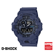 CASIO นาฬิกาข้อมือผู้ชาย G-SHOCK YOUTH รุ่น GA-700CA-2ADR วัสดุเรซิ่น สีน้ำเงิน