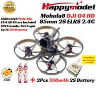 Happymodel Mobula8 O4 DJI 2S 85mm CrazyF405HD ELRS V3.0 Digital HD Micro Whoop +RadioMaster Pocket B