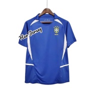 Brazil 2002 Away Full Printing Football Jersey