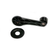 datsun ds B310 720 Plastic Mirror Hand Crank Black B310 720 nissan 1 Set