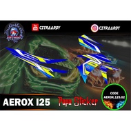 Striping Sticker AEROX 125 semi full variation Sticker LIST VARIATION AEROX 125 C0DE 02