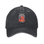 Be Gorgeous Be You Durable Adjustable Denim Cap With Timeless Appeal