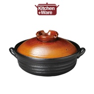 [JAPAN] Sentoh Earthenware pot / Hotpot / IH compatible ware / Clay pot / 2.3L / 3.4L
