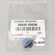 Original Toyota Alphard Anh10 Estima Acr30 Door Skirt Retainer Clip / Side Skirt Clip 76932-28030