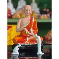 30 cm tall statue of Saint Monk Sivali of fortune and great sand