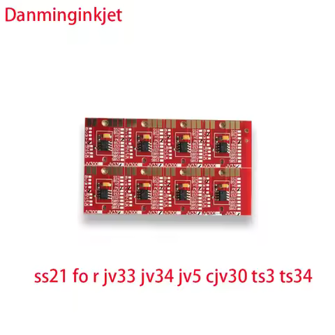ink cartridge SS21 permanent chips for mimaki JV3 JV33 JV34 JV5 CJV30 TPC100 TS3 TS34 TS5 auto reset