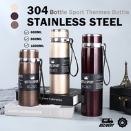 Stainless Steel Vacuum Thermal Flask Bottle Portable Sport Water Bottle Outdoor Climb Botol Kelalang