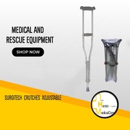 ADJUSTABLE CRUTCHES FOLDABLE (PAIR)