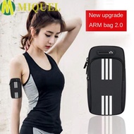 MIQUEL Mobile Phone Arm Bag Phone Arm Band Large Capacity Universal 7'' Phone Coverage Holder Wallet Pocket For Running Waterproof Mobile Arm Bag Running Armband Bag