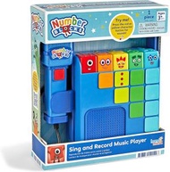 Numberblocks 唱歌和錄音音樂播放器  [平行進口] 兒童卡拉 OK 麥克風 音樂玩具 幼兒音箱 計數玩具 學齡前數學學習活動  生日禮物