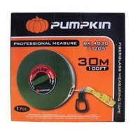 เทปวัดสนามไฟเบอร์ PUMPKIN PROFESSIONAL FIBERGLASS MEASURING TAPE BK4030 11205 ยาว 30 M/ 100FT (บรรจ