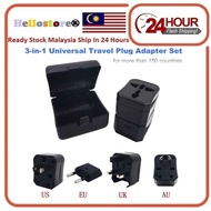3in1 Portable Universal Travel World 150 Country Plug AC Adapter SocketAdapter Converter, All-In-One