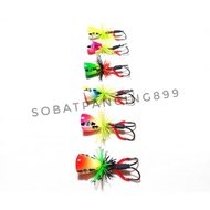 Jaws fishing bait jaws frog/ wooden bait/ 7gr 2cm