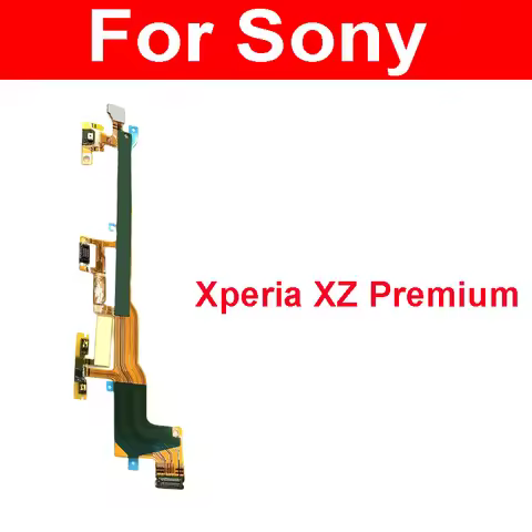 On/Off Power & Volume Side Button Flex Cable For Sony Xperia XZ Premium G8142 G8141 SO-04K SO-04J Vo