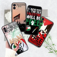 Soft Silicone Phone Case for VIVO V40 Pro V40lite T3 Lite Z9 Lite RL66 Free Palestine Flag