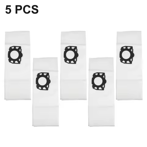 5pcs For Karcher Dust Bags For 2.863-314.0 KFI 357 KA 40 WD2 Plus WD3 WD3s SE4001 SE4002 Robot Vacuu